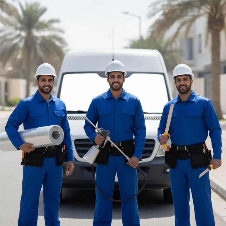 عزل حراري فريق في لهباب